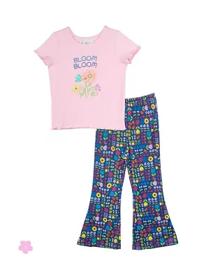 Toddler Girls Bloom Graphic Set