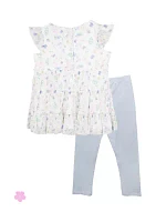 Toddler Girls Dressy Capri Set