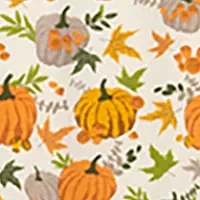 Toddler Girls Pumpkin Printed Set