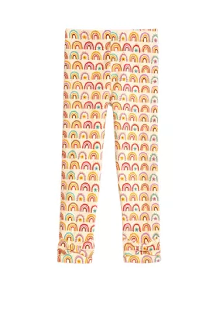 Toddler Girls Printed Leggings