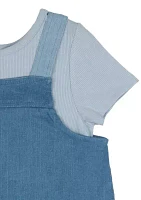 Toddler Girls Denim Jumper Dress