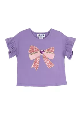 Toddler Bow Graphic Top