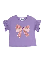 Toddler Bow Graphic Top