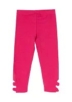 Toddler Girls Solid Knotted Leggings