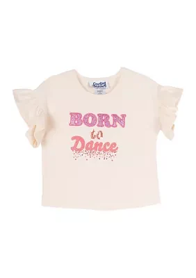 Toddler Girls Born to Dance Graphic T-Shirt