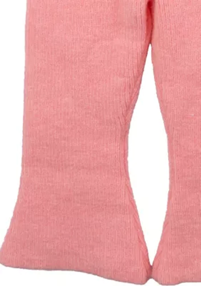 Toddler Girls Heart Sweater and Pants Set