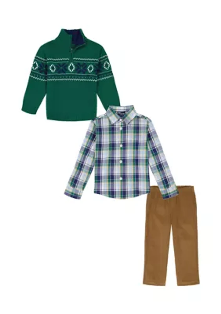 Boys 4-7 Printed Set