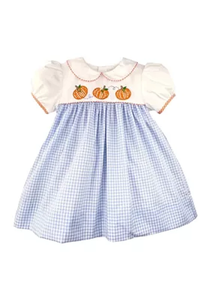 Baby Girls Harvest Pumpkin Dress