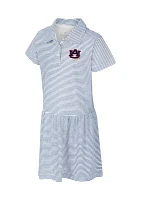 Toddler Girls NCAA Auburn Tigers Striped Polo Dress