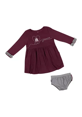 NCAA Alabama A&M Bulldogs Infant Dress Set