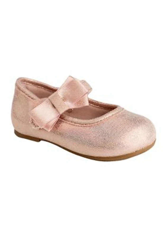 Toddler Girls Shimmery Mary Jane Sandals