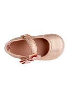 Toddler Girls Shimmery Mary Jane Sandals