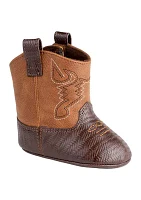 Baby Boys Waylon Brown Two Tone Western Boots