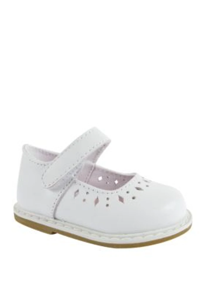 Baby Girls White Mary Jane Shoes