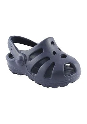 Toddler Girls Sunny Navy Clogs