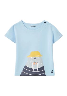 Baby Boys Short Sleeve Walrus T-Shirt