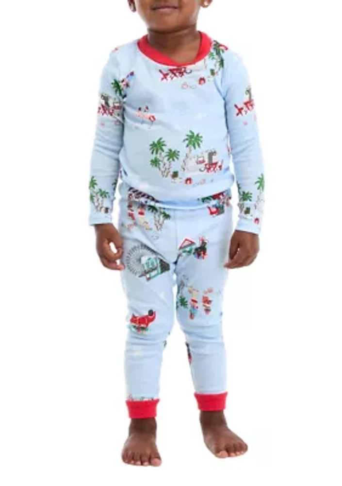 Toddler Holiday Shopping Pajama Set