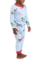 Toddler Holiday Shopping Pajama Set