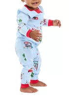 Baby Holiday Shopping One Piece Pajama