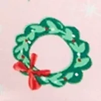 Toddler Holiday Wreaths Pajama Set