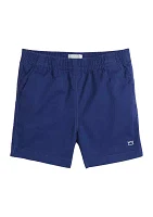 Toddler Boys Pull On Twill Shorts