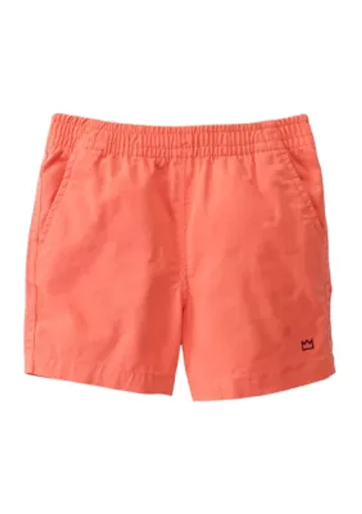 Toddler Boys Pull On Twill Shorts