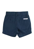 Baby Boys Dark Navy Chino Shorts