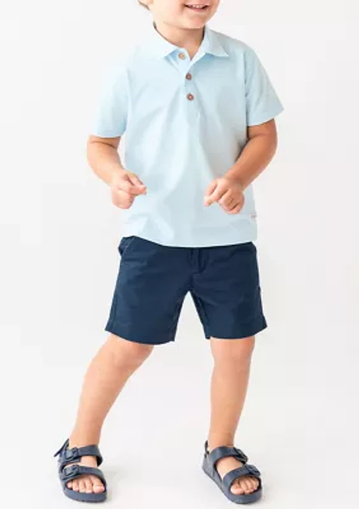 Baby Boys Dark Navy Chino Shorts