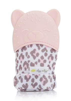 Baby Leopard Teething Mitt