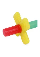 Teensy Tube Primary Color Silicone Teething Toy