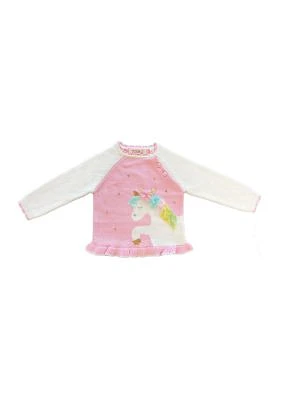 Toddler Girls Unicorn Sweater