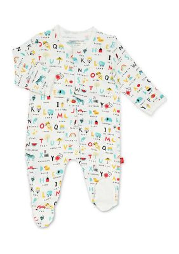 Baby Printed Footie Pajamas