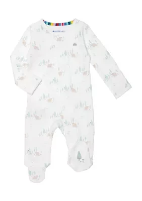 Baby Boys Printed Footie Pajamas