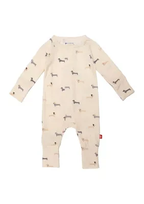 Baby Beenie Von Weinie Printed Footie Pajamas