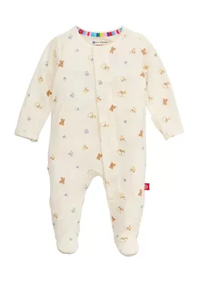 Baby Lullaby Lane Printed Footie Pajamas