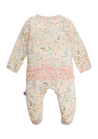 Baby Girls Charlotte Printed Footie Pajamas