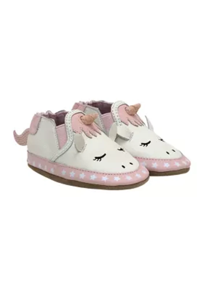 Baby Girls Eva Unicorn Soft Sole Sneakers