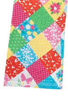 Toddler Girls Patchwork Printed Leggings