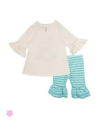 Baby Girls Knit Bunny Set