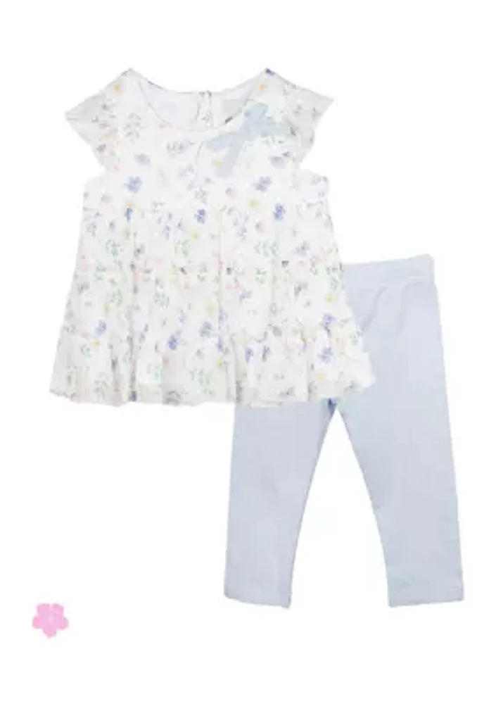 Baby Girls Dressy Capri Set