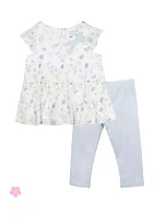 Baby Girls Dressy Capri Set