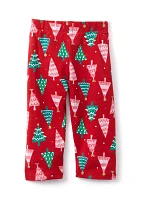 Baby Girls Festive Appliqué Top and Printed Leggings Set