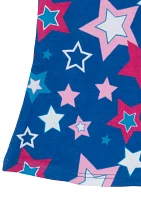 Baby Girls Star Appliqué Top and Leggings Set