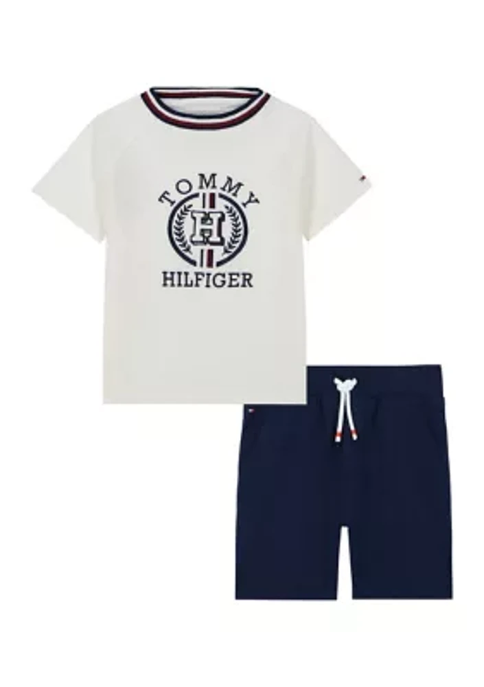 Toddler Boys Graphic T-Shirt and Shorts Set