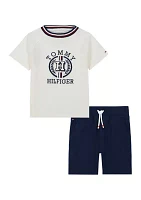 Toddler Boys Graphic T-Shirt and Shorts Set