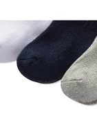 Baby Boys Sport Quarter Socks - 6 Pack