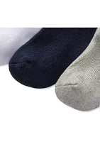 Baby Boys Sport Quarter Sock - 6 Pack