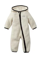 Baby Boys Long Sleeve Cozy Sherpa Coverall