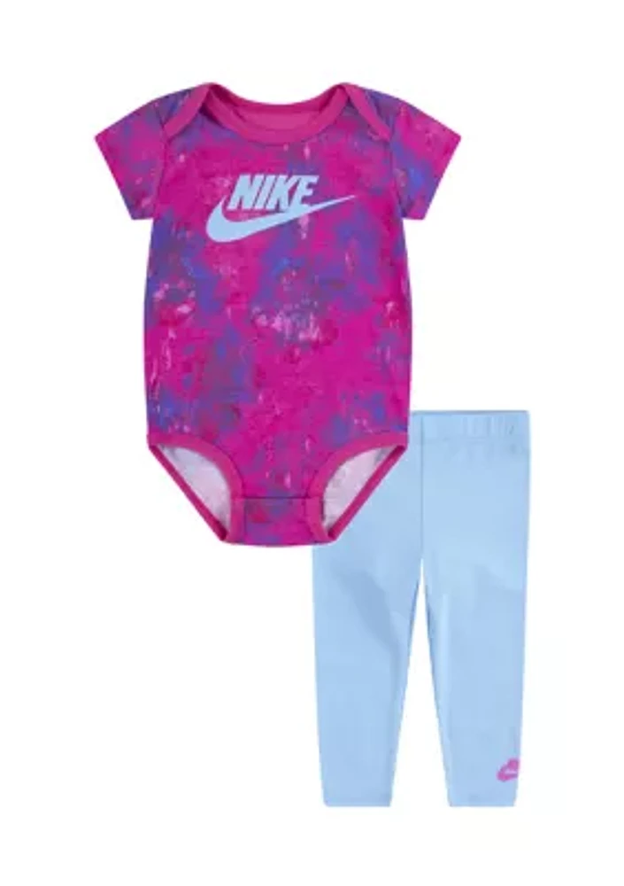 Baby Girls Bodysuit and Legging Set