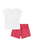 Baby Girls New Impressions T-Shirt and Shorts Set